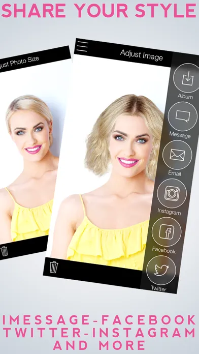 تصاویر Hairstyle Makeover Premium - Use your camera to try on a new hairstyle