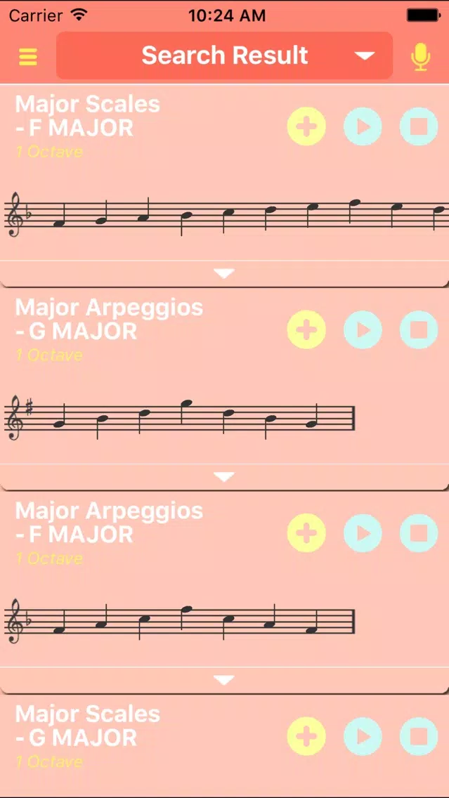 Captures d'écran de Saxophone Scales All In 1 (Grade2)