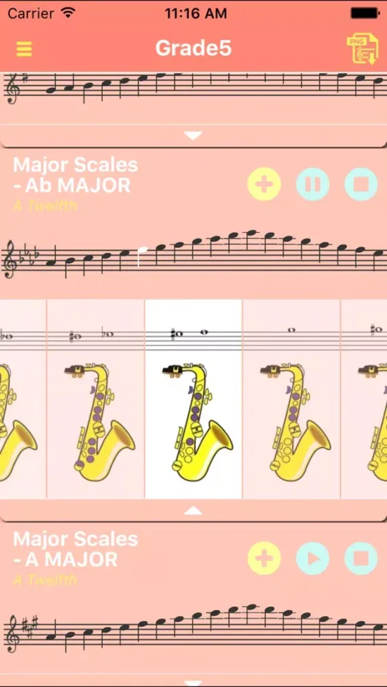 صور Saxophone Scales All In 1 (Grade5)