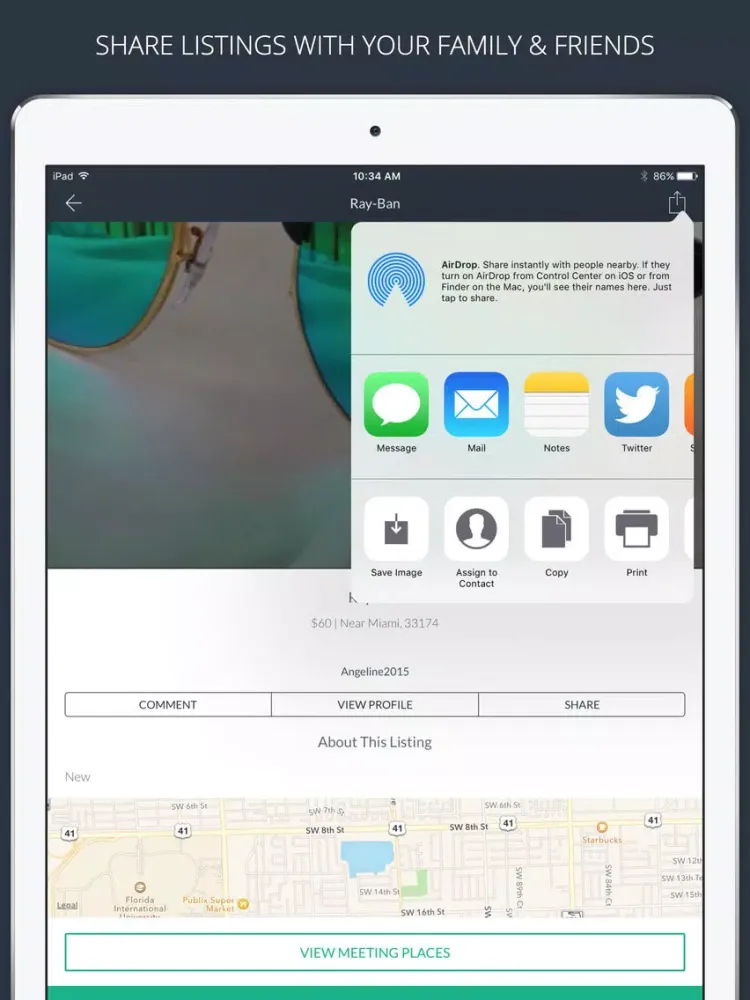 SocialSell - Buy and Sell Used and New Items Locally, Shop Deals Near You iPad 应用截图