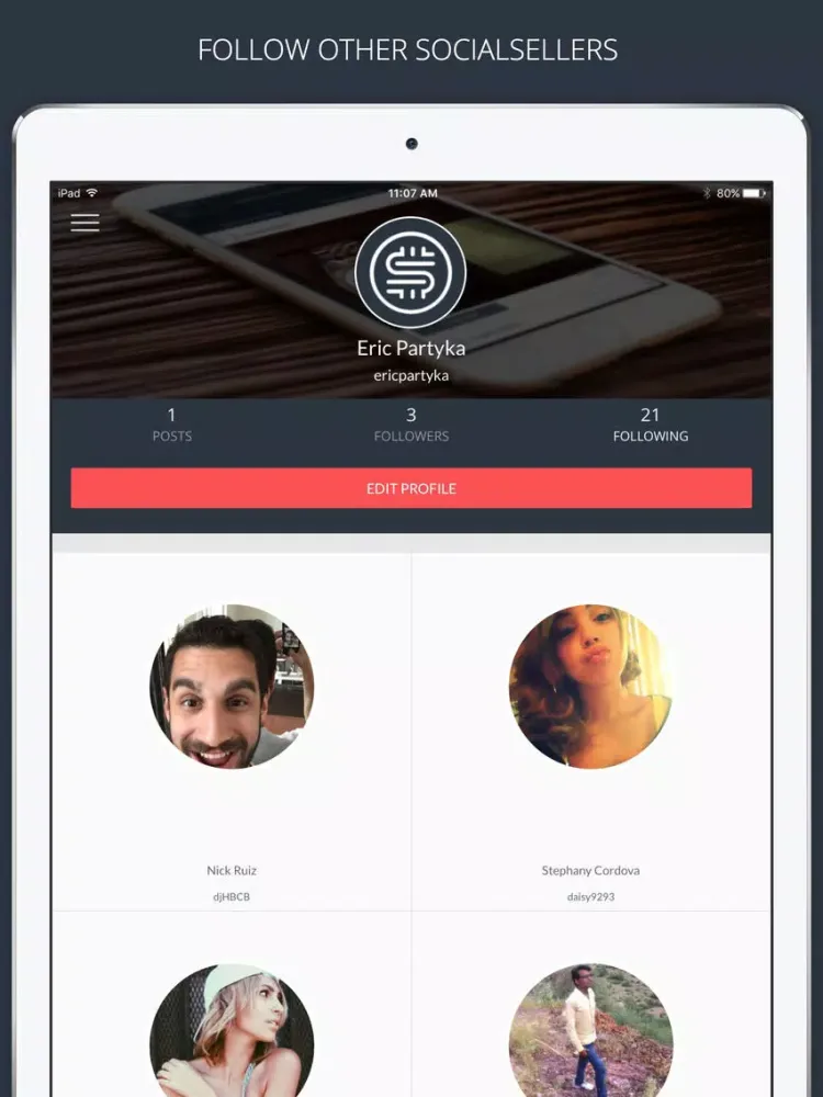 SocialSell - Buy and Sell Used and New Items Locally, Shop Deals Near You iPad 应用截图