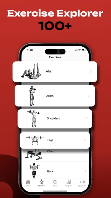 Tangkapan skrin 5x5 Workout – Strong Lift Plan