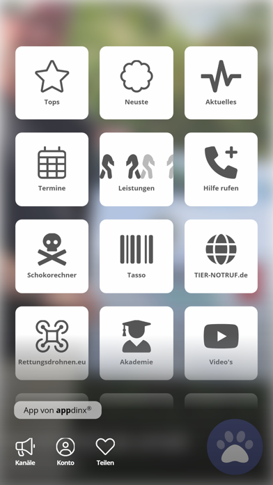 Capturas de pantalla de TIER-NOTRUF.de