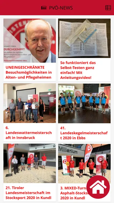 Zrzuty ekranu PVÖ Tirol