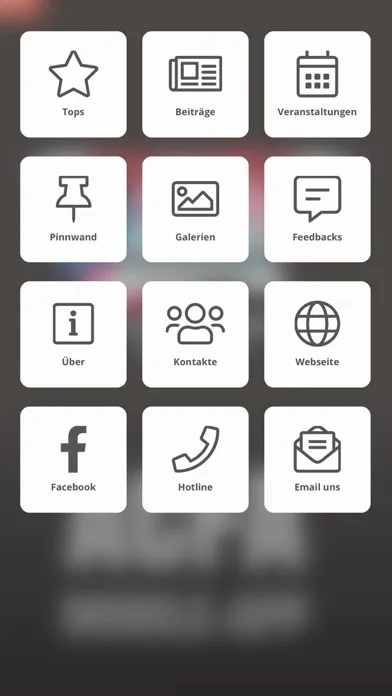 ACFA APP Screenshots