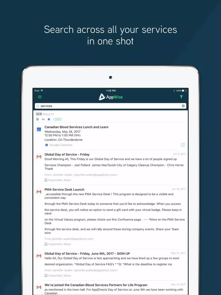 AppDirect AppWise iPad 应用截图