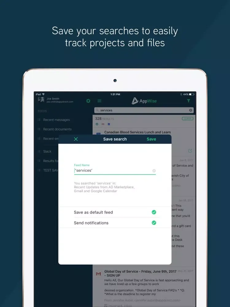 AppDirect AppWise iPad 应用截图