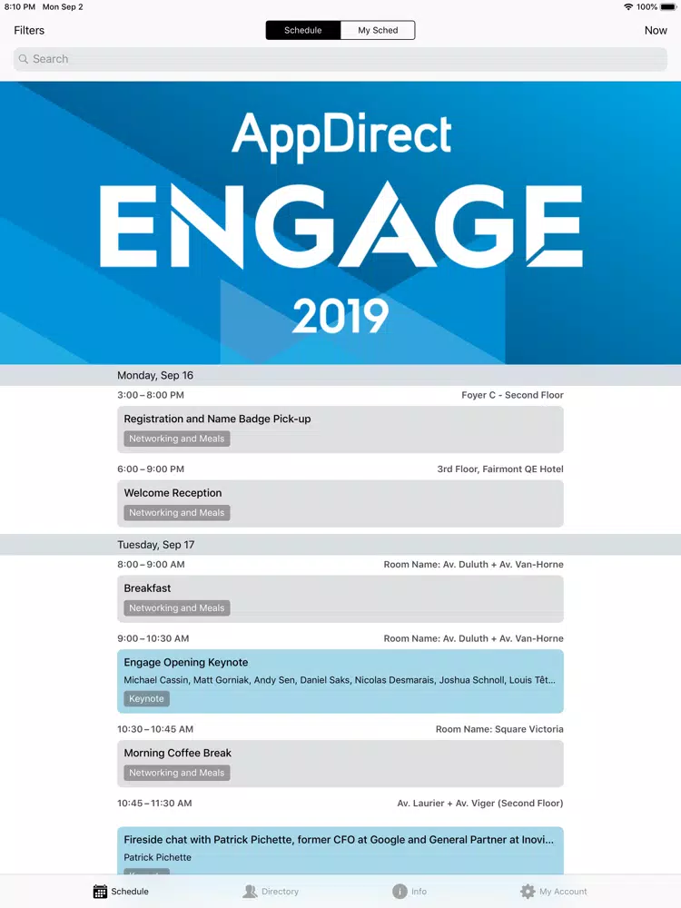 Скриншоты Engage 19 iPad 