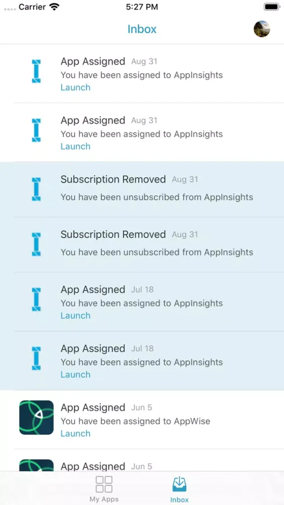 AppDirect MyApps應用截圖