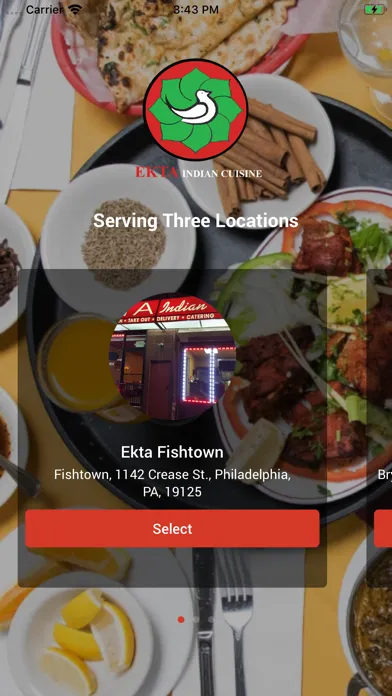 Capturas de pantalla de Ekta Indian Cuisine