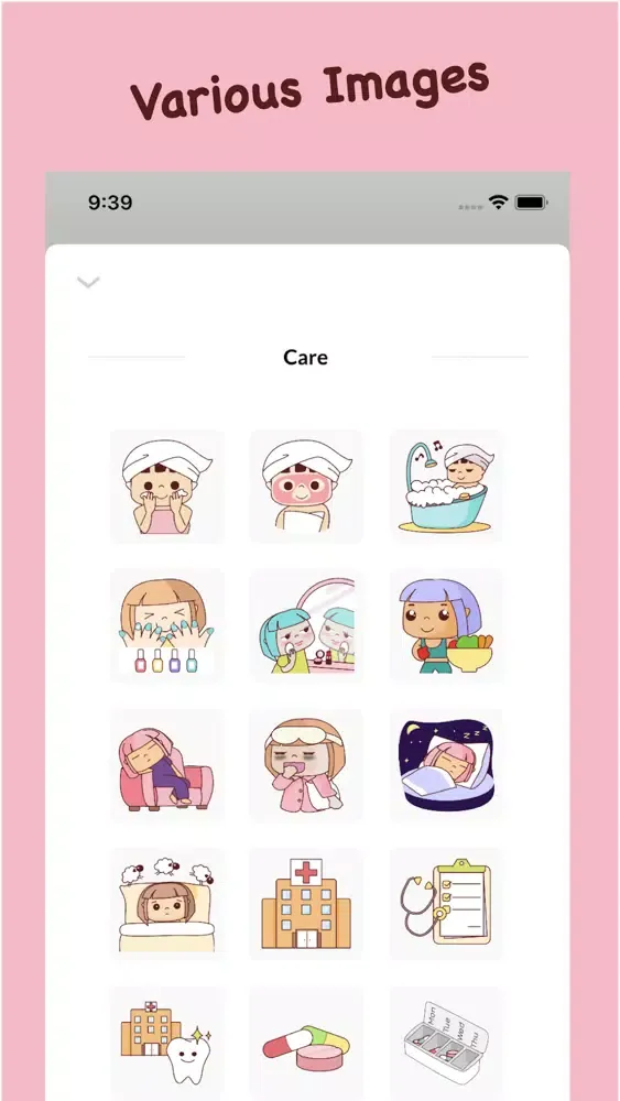 Sticker Diary Screenshots