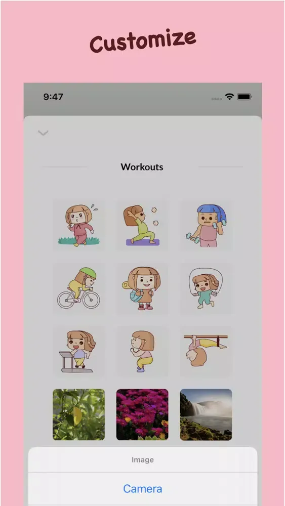 Sticker Diary Screenshots