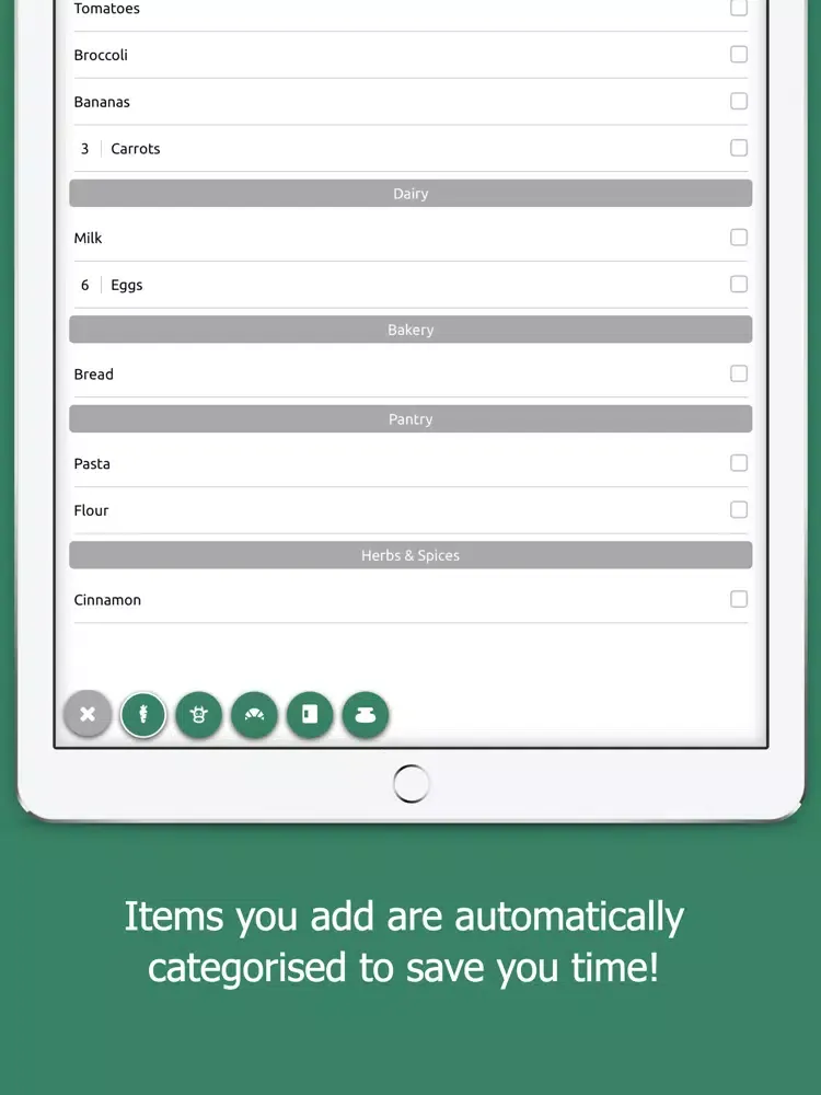 pingList iPad  سکرین شاٹس