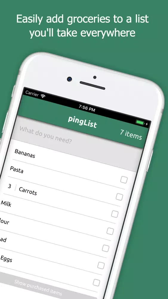 pingList سکرین شاٹس