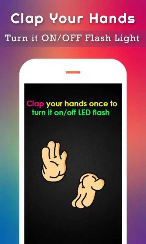 Flashlight on Clap 2025 Screenshots
