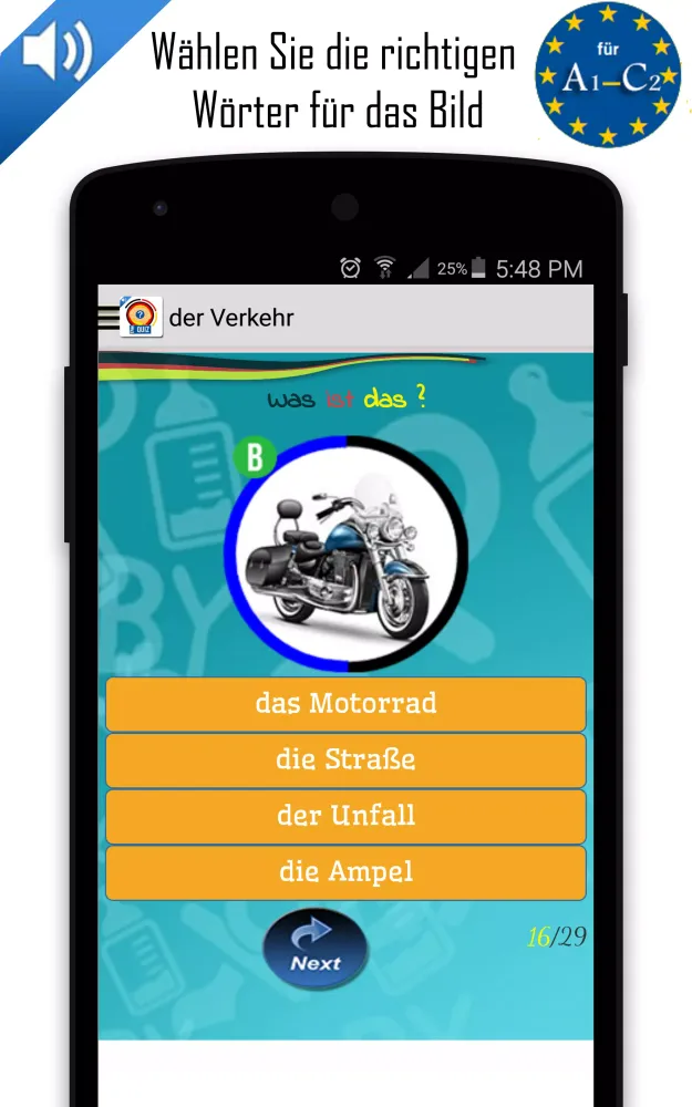 Deutsch lernen - 10.000 Wörter Screenshots