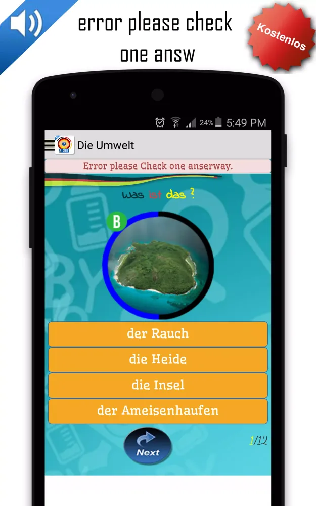 Deutsch lernen - 10.000 Wörter Screenshots