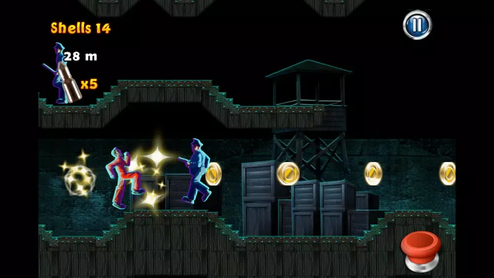 Screenshot di Alcatraz City Gangstar Runs A Jail Fortress Rush - Pro Running Game