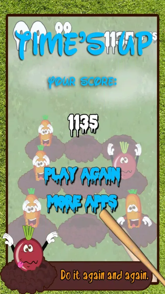 Captures d'écran de Tap Baseball Bat on Farm Vegeta - Tapped Out Farmland Heroes (Potato, Carrot, Onion) Free
