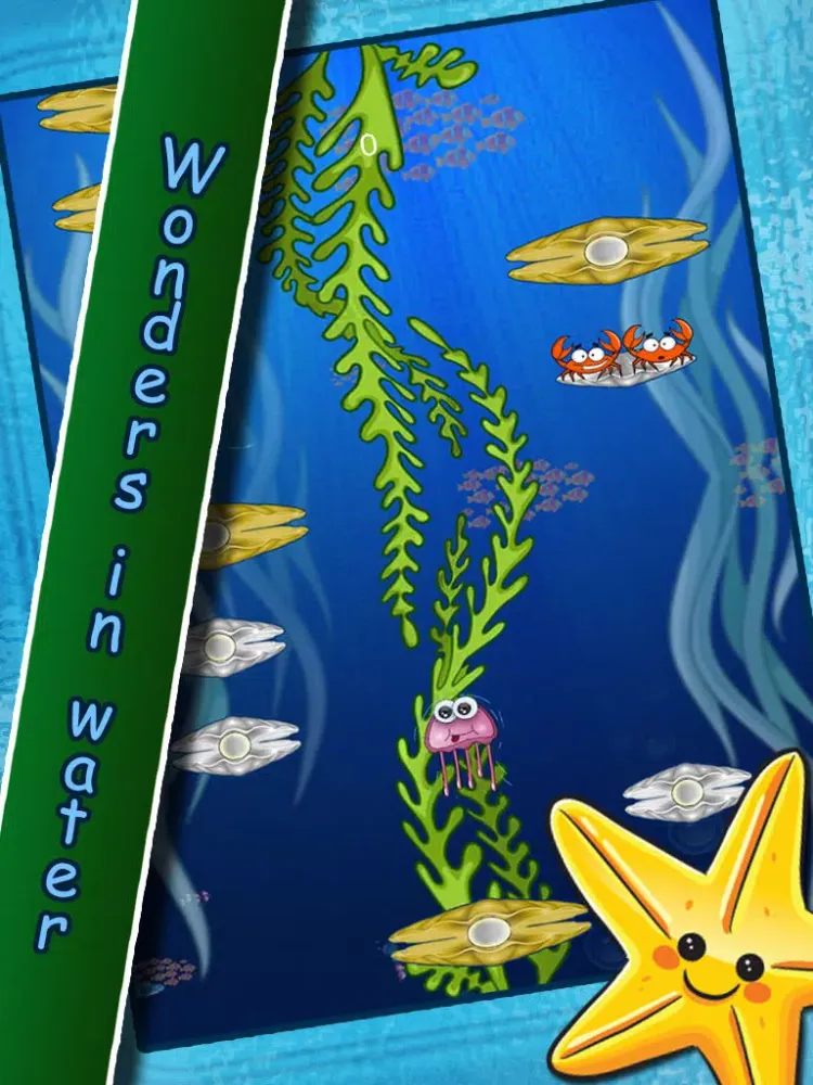 Capturas de tela do A Jelly Jump Free - Start with Bouncy Jellyfish iPad 