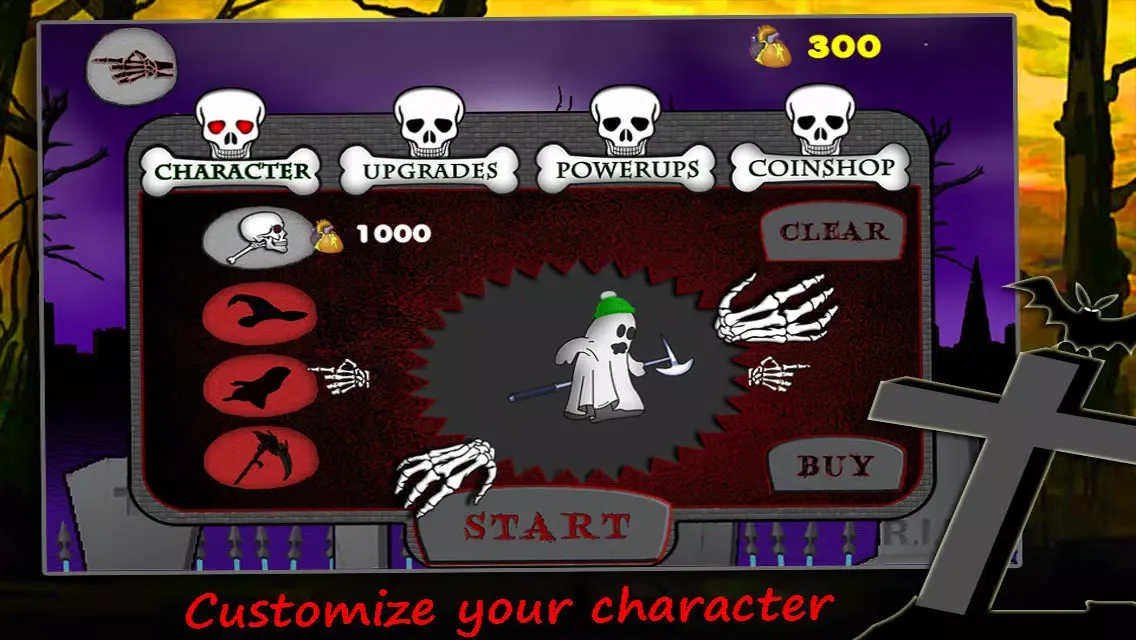 Doom Ninjas FREE: Skeleton Ninja Jump in Dark House Screenshots