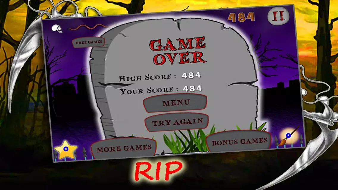 Doom Ninjas FREE: Skeleton Ninja Jump in Dark House Screenshots