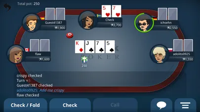 Capturas de pantalla de Appeak Poker - Texas Holdem