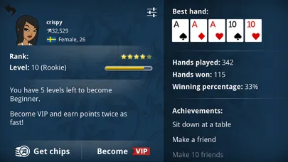 Capturas de pantalla de Appeak Poker - Texas Holdem
