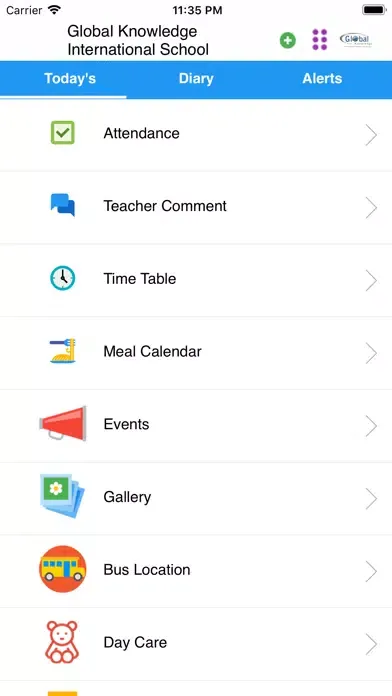 Global Knowledge Int School Screenshots
