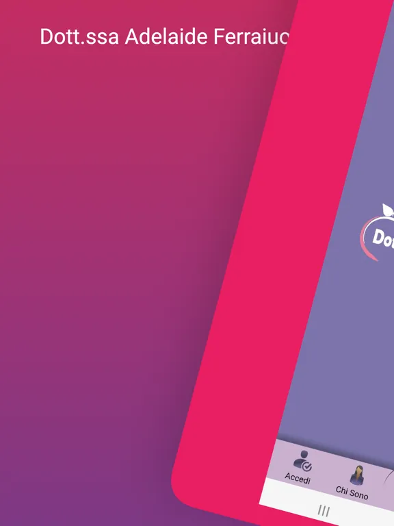 Dott.ssa Adelaide FERRAIUOLO iPad  스크린샷