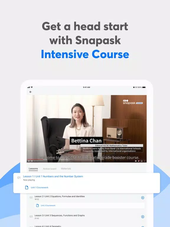 Snapask iPad 應用截圖