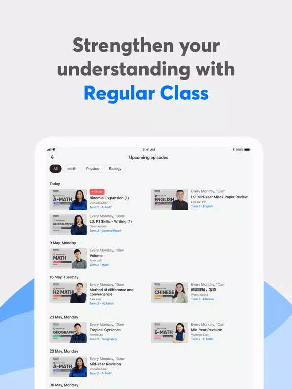 Snapask iPad 應用截圖