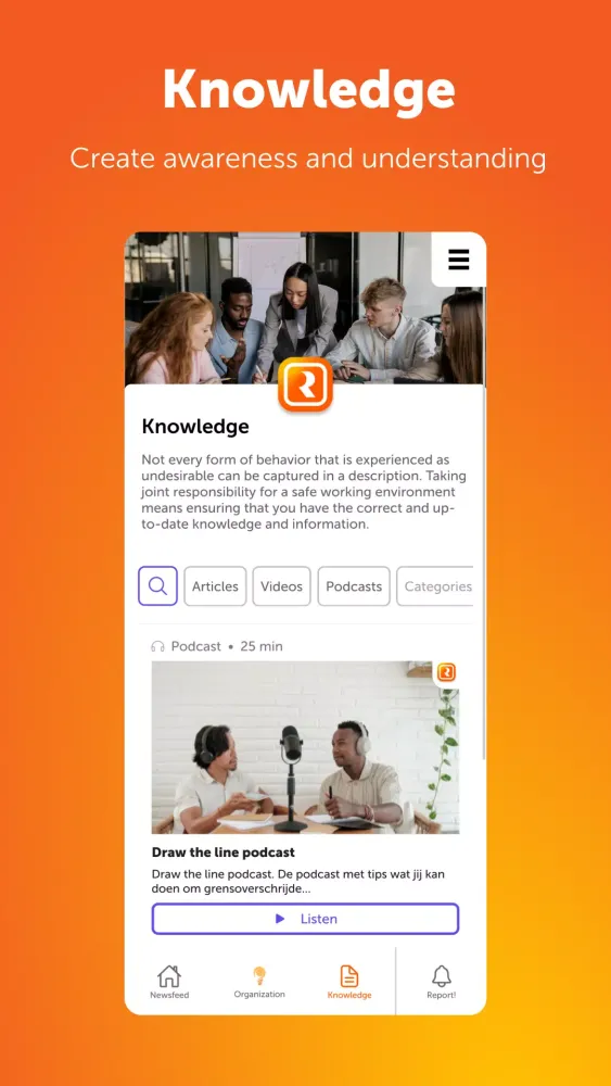 Report App Screenshots