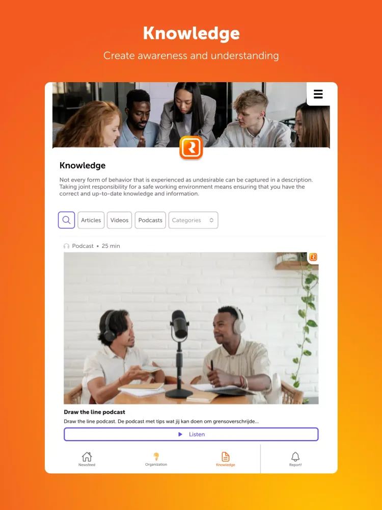 Report App Screenshots