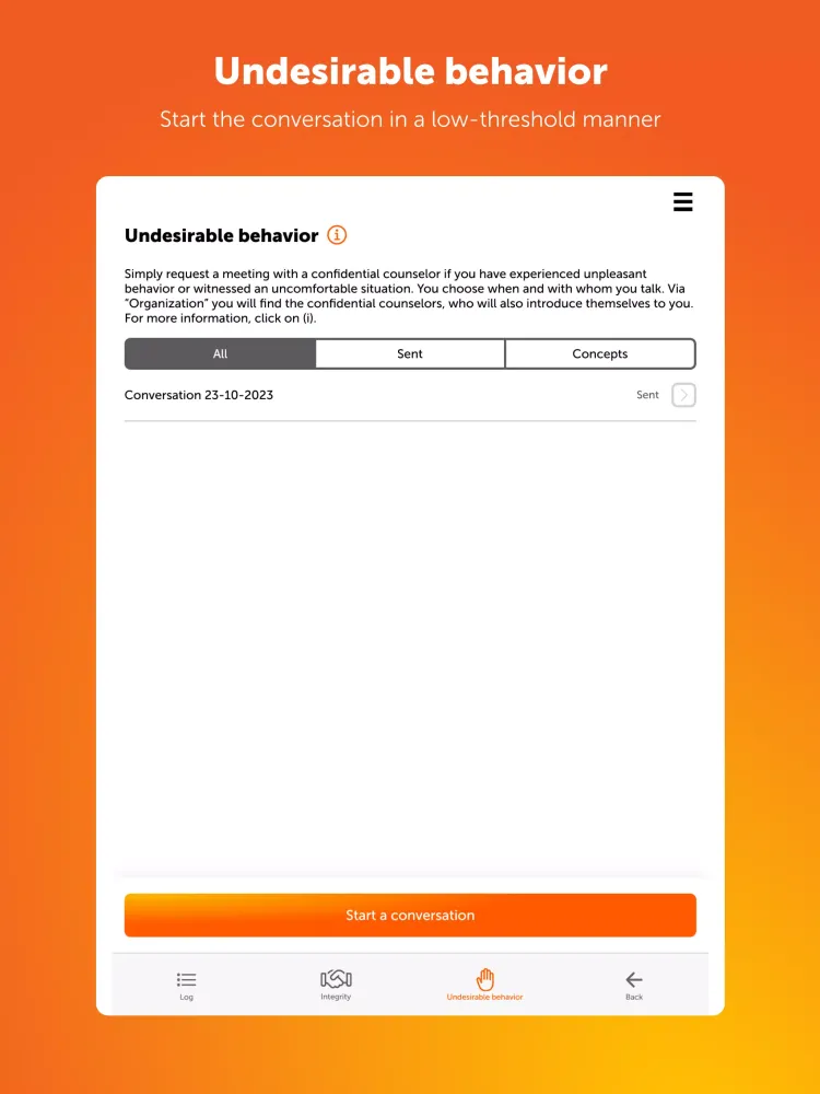 Report App Screenshots