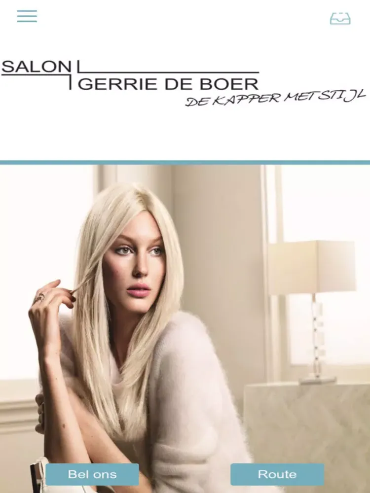 Salon Gerrie de Boer iPad  स्क्रीनशॉट