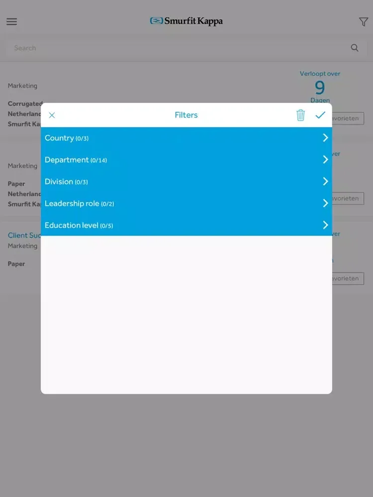 Smurfit Kappa MyVacancies iPad  스크린샷