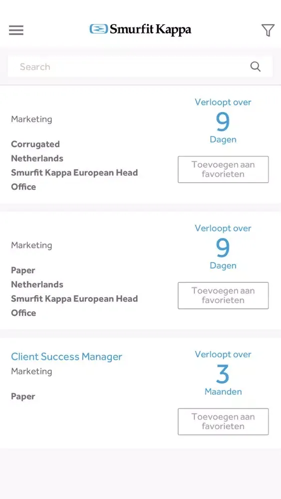 Smurfit Kappa MyVacancies 스크린샷