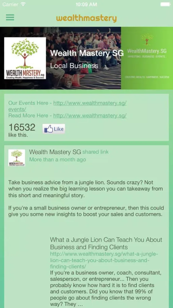 Wealth Mastery スクリーンショット