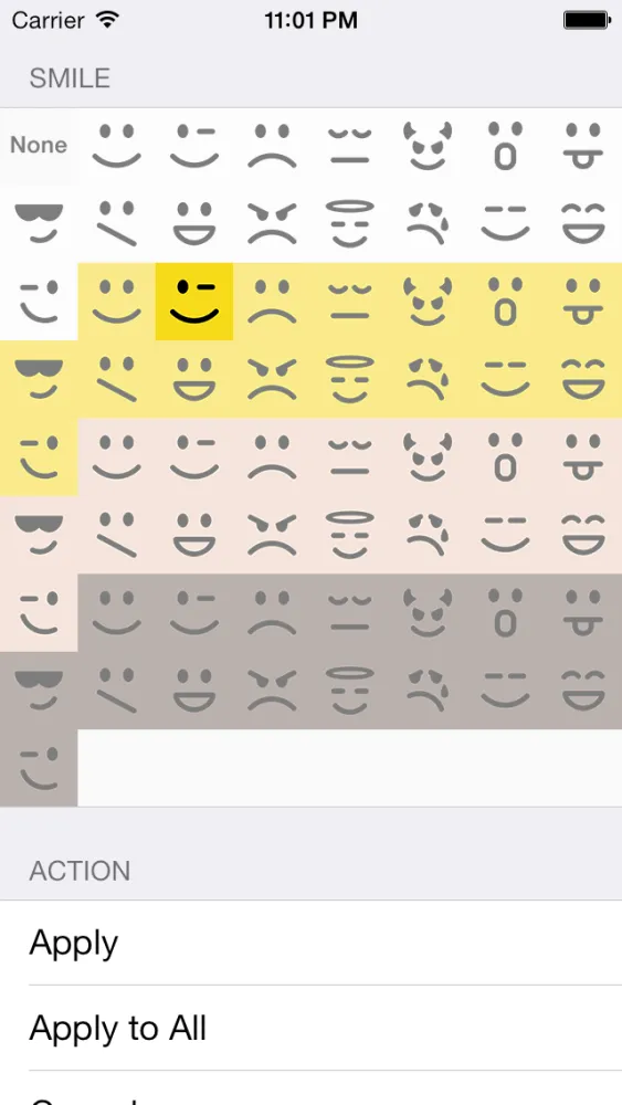 Capturas de pantalla de Emoji Photo