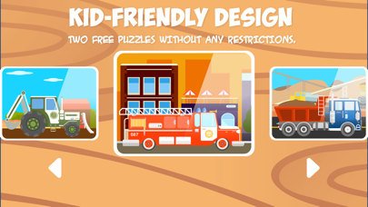Zrzuty ekranu Kids CARtoon Jigsaw Puzzles - Cars Puzzles for Children (Police Car, Fire Truck, Ambulance)
