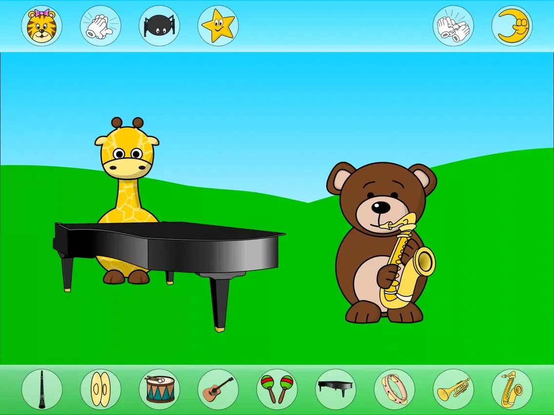 Zrzuty ekranu Happy Band - Music Instruments Sounds - Activity for Children! iPad 