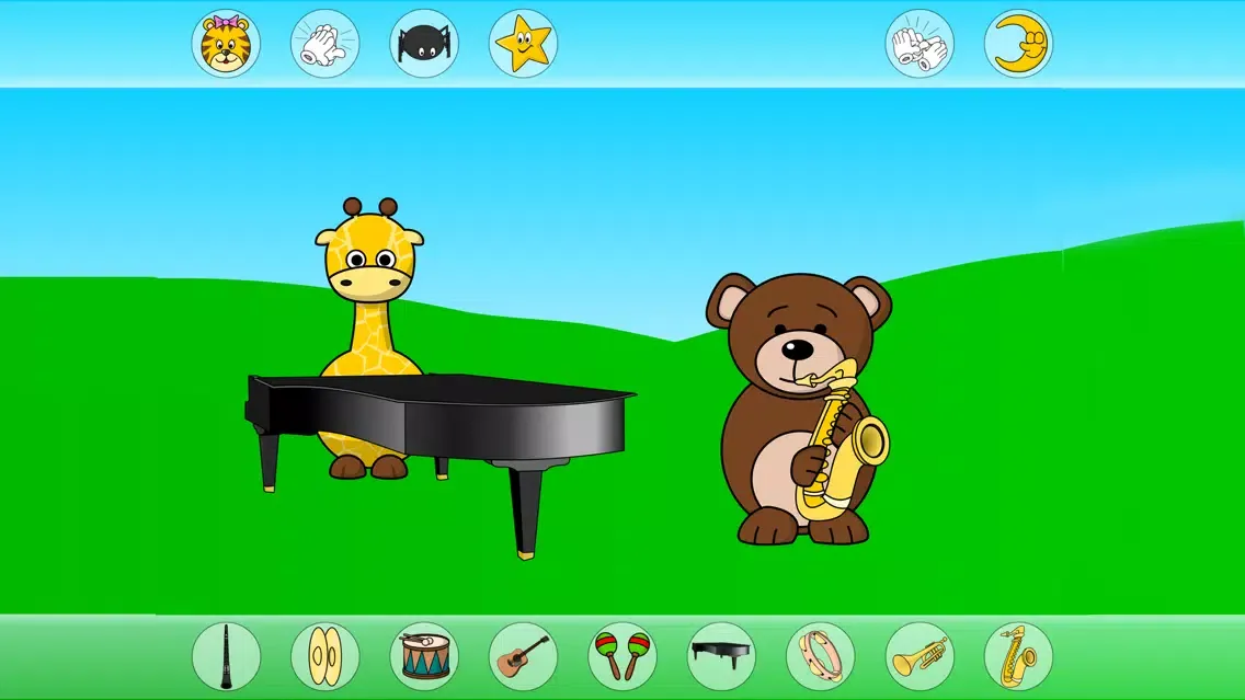 Zrzuty ekranu Happy Band - Music Instruments Sounds - Activity for Children!