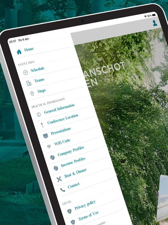Van Lanschot Kempen Events iPad  سکرین شاٹس