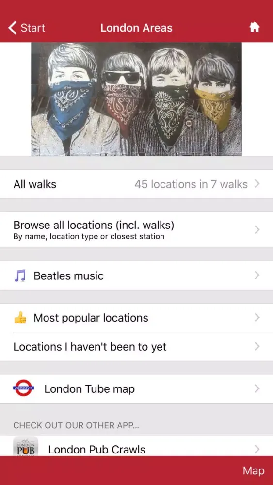 London Walks - the Beatles edition Screenshots
