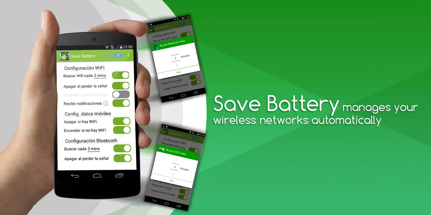 Captures d'écran de Save Battery PRO