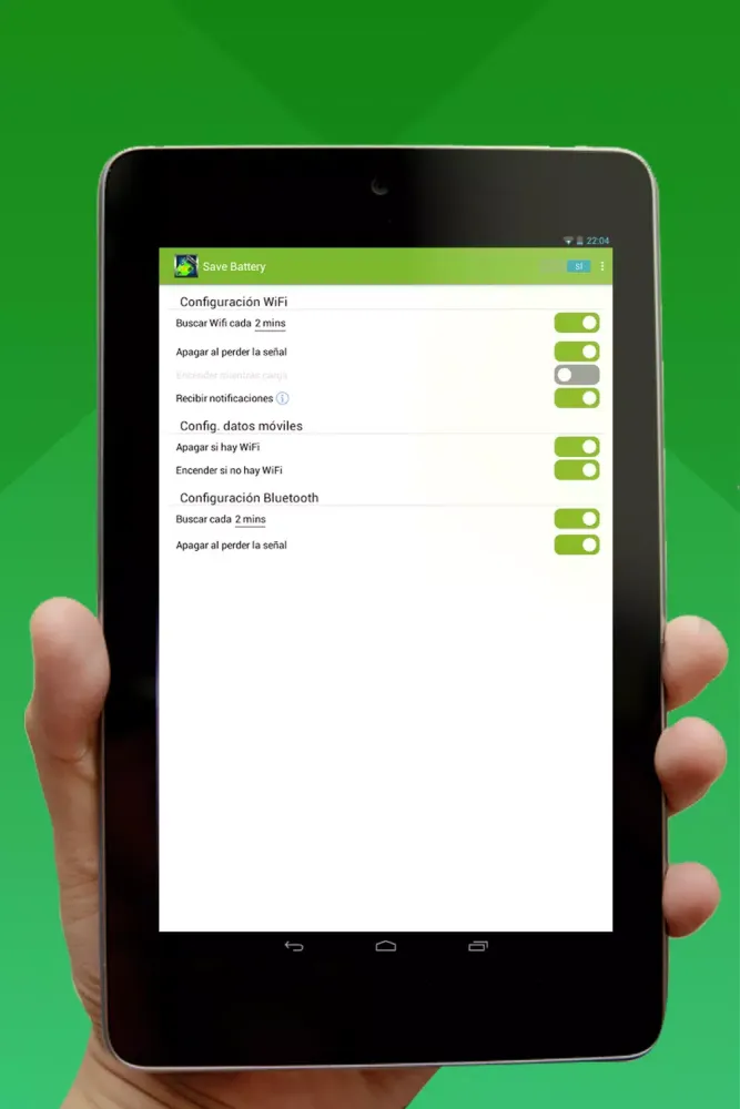 Captures d'écran de Save Battery PRO
