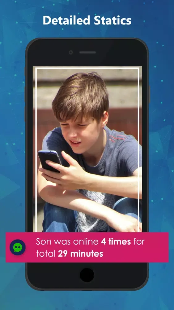 wFamily: Online Last Seen应用截图