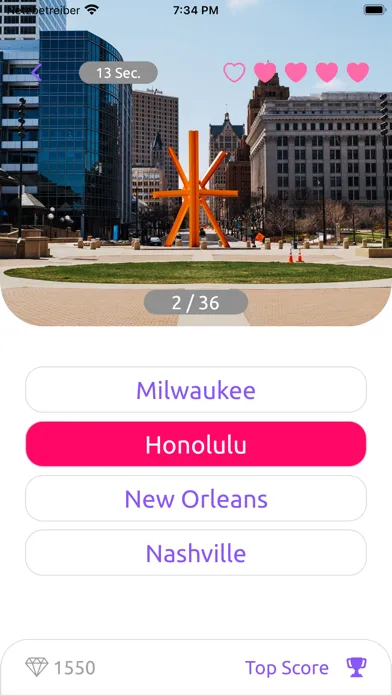 Capturas de pantalla de USA Quiz Games