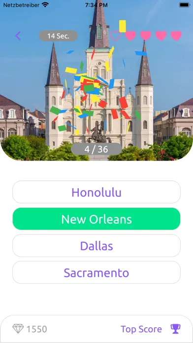 Capturas de pantalla de USA Quiz Games
